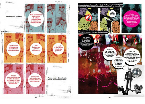 BeccoGiallo Biografie Warhol L'intervista fumetto 208 pp