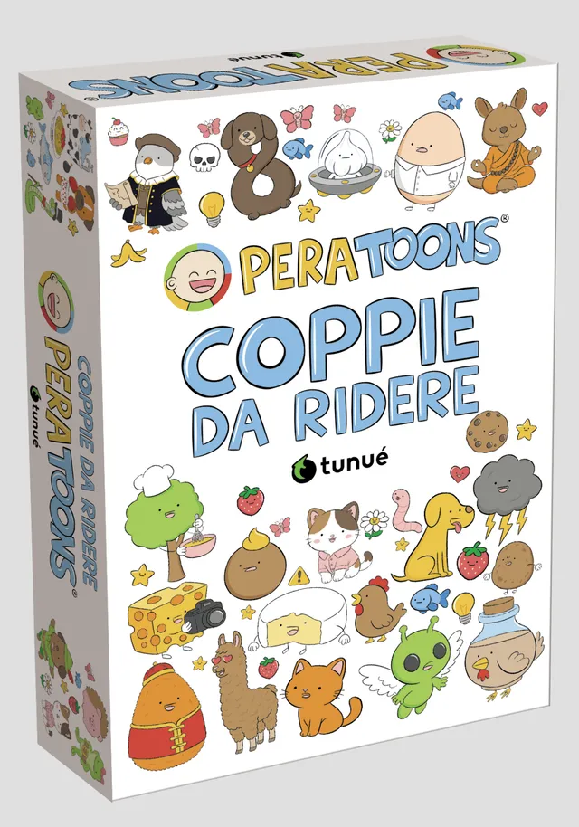 Tunuè Coppie da ridere Pera Toons gadget scatola 4pz