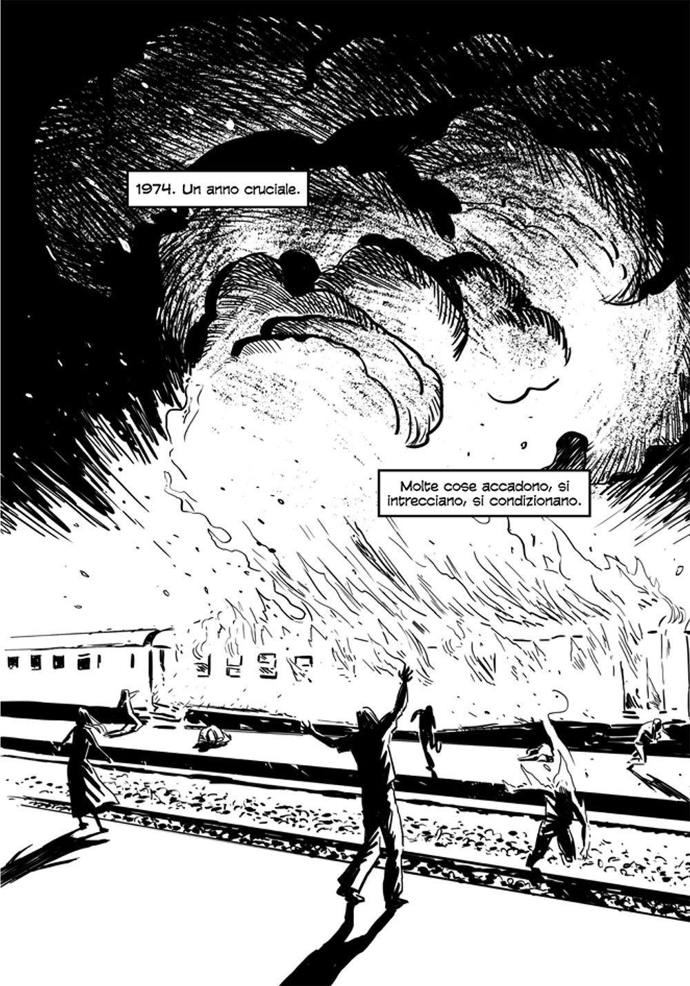 BeccoGiallo Graphic Journalism La strage dell’Italicus fumetto 128 pp