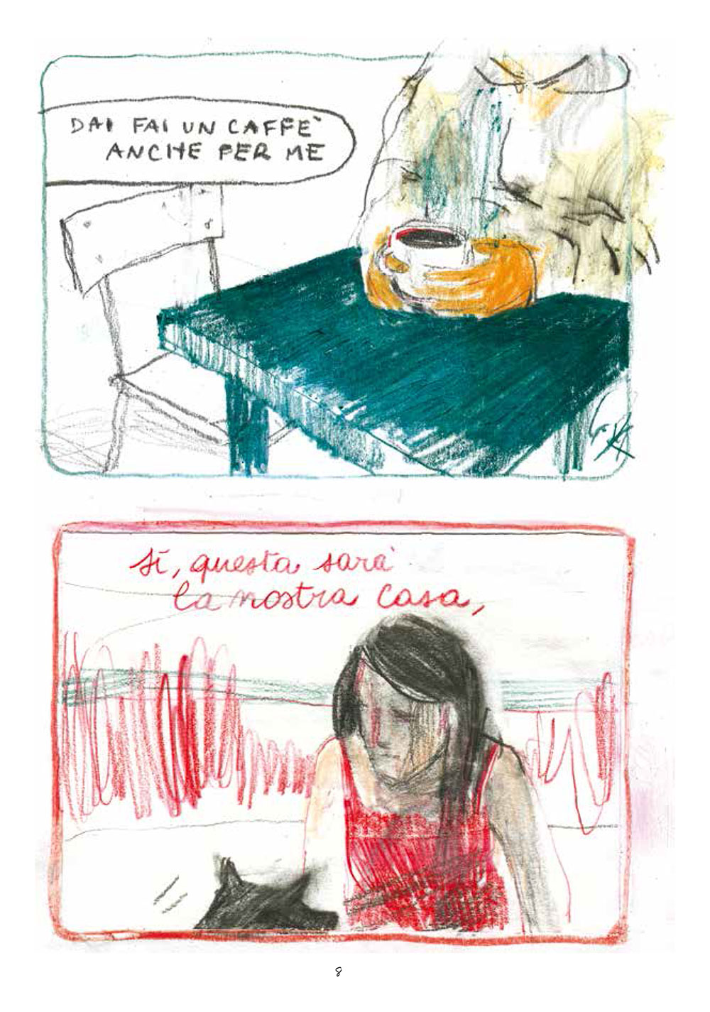BeccoGiallo Alda Merini fumetto brossura 128 pagine colori