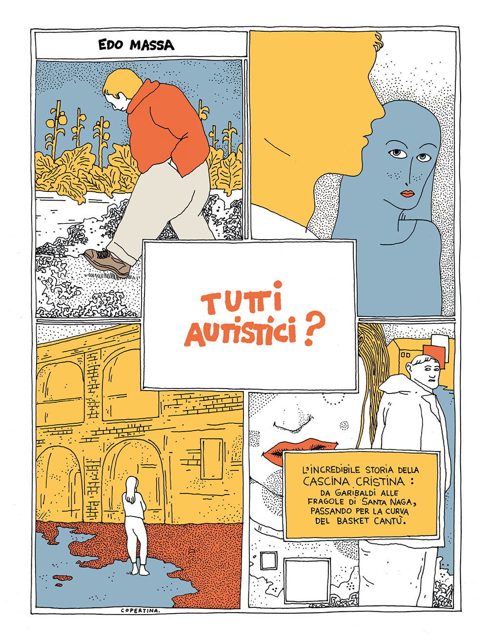 BeccoGiallo Graphic Journalism Tutti autistici? Fumetto colori 128 pp