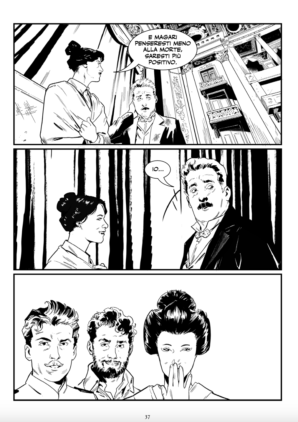 Nicola Pesce Nuvole Puccini Una vita per la musica biografia fumetto