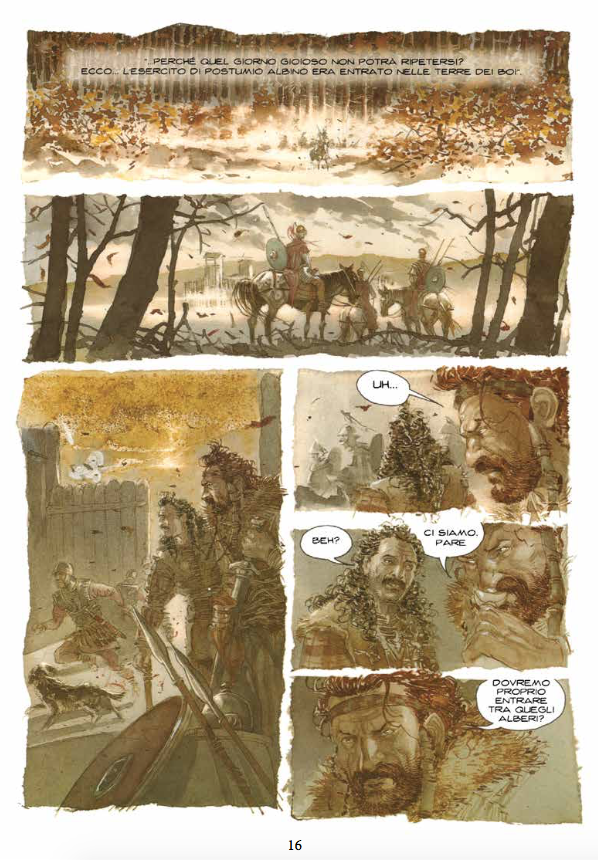 Nicola Pesce Nuvole in Tempesta Foreste di morte fumetto