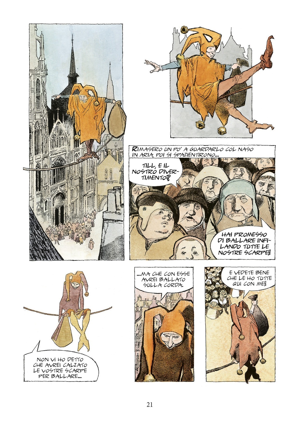 Nicola Pesce Till Ulenspiegel libro fumetto classico
