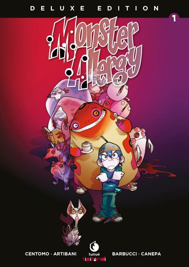 Tunué Monster Allergy Deluxe Edition 1 cartonato episodi 1-15