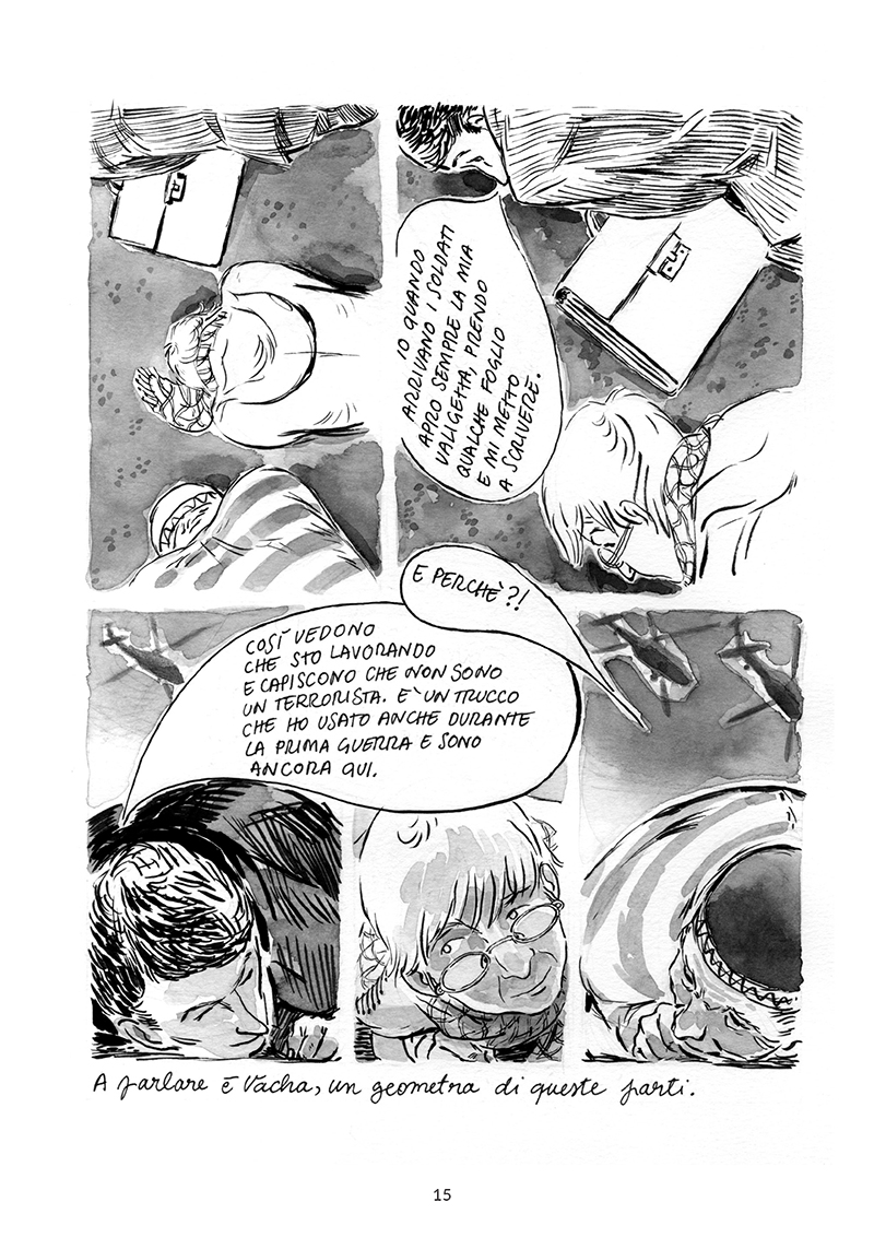 BeccoGiallo Biografie Anna Politkovskaja fumetto 128 pp bianco nero
