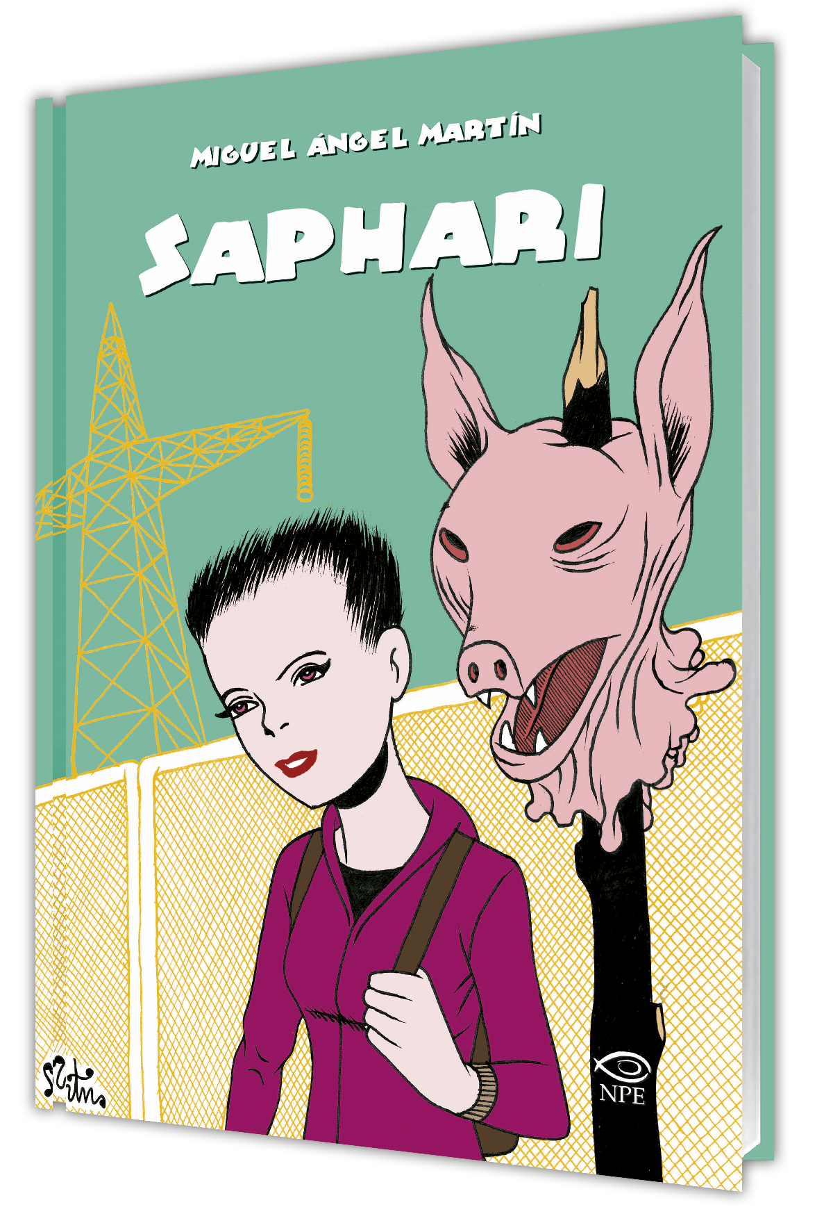 Nicola Pesce Martin Saphari fumetto brossurato distopico