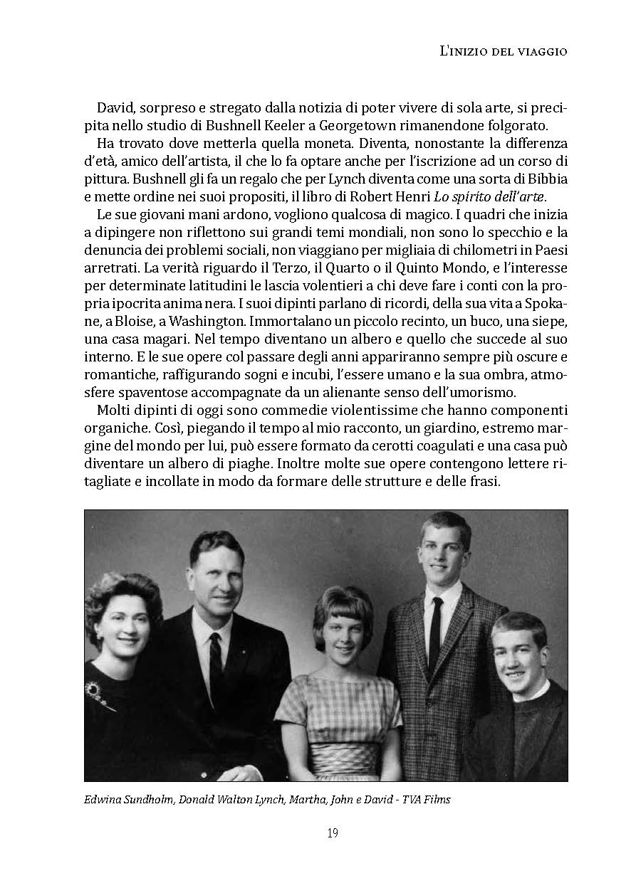 Nicola Pesce Saggistica David Lynch il tempo del viaggio libro saggio cinema
