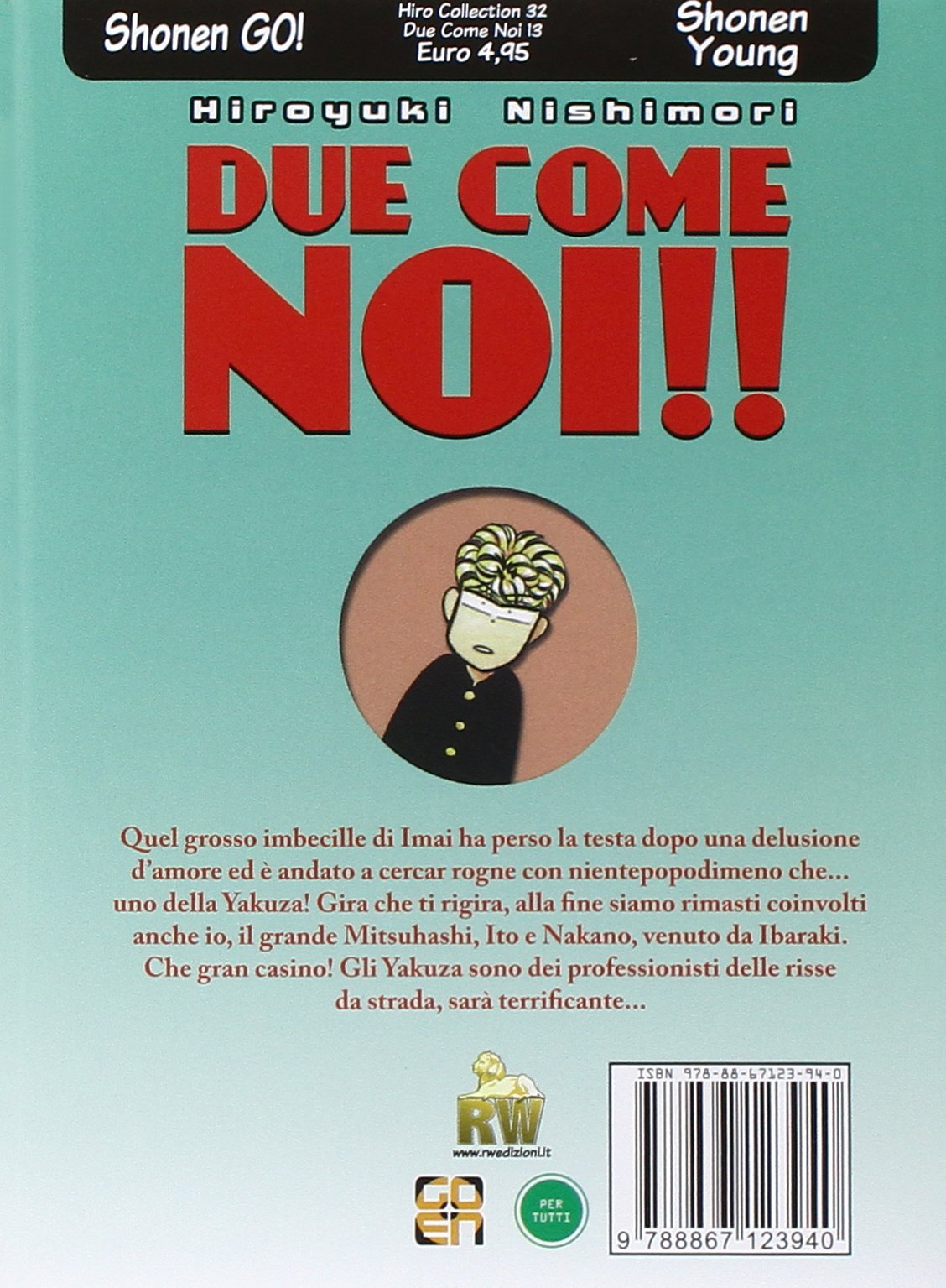 Goen Hiro Due Come Noi 13 manga shonen comico