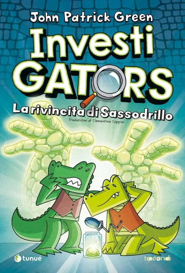 Tunuè InvestiGators Vol. 5 Rivincita di Sassodrillo fumetto kids