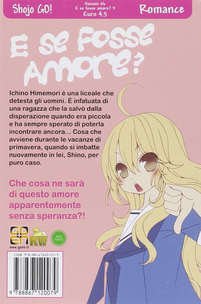 Goen Hanami E se fosse amore? 3 manga volume 6