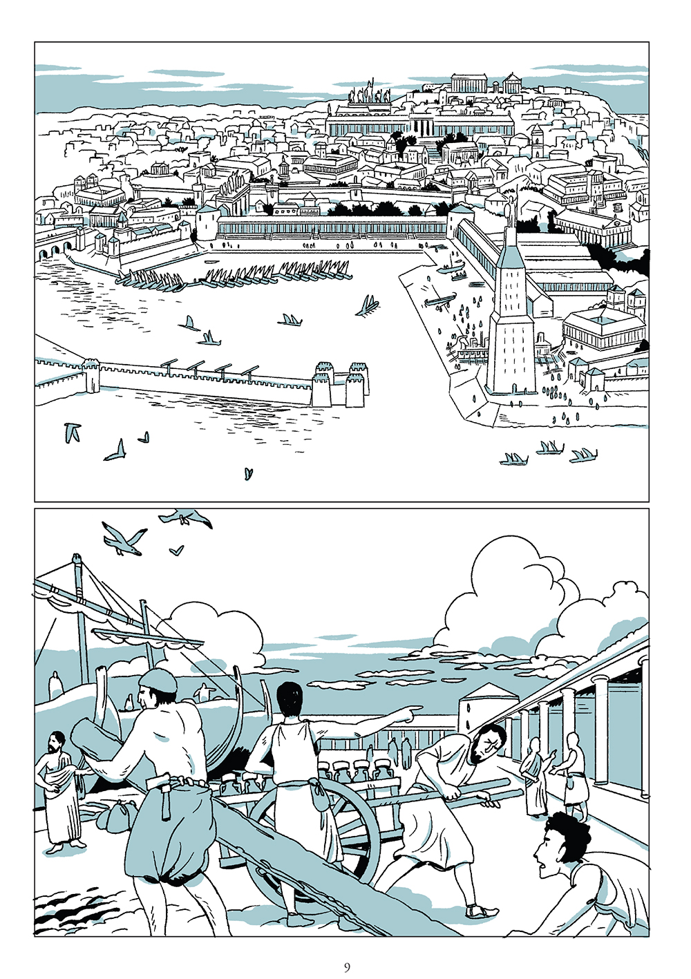 BeccoGiallo Biografie Archimede fumetto brossura 136 pp colori