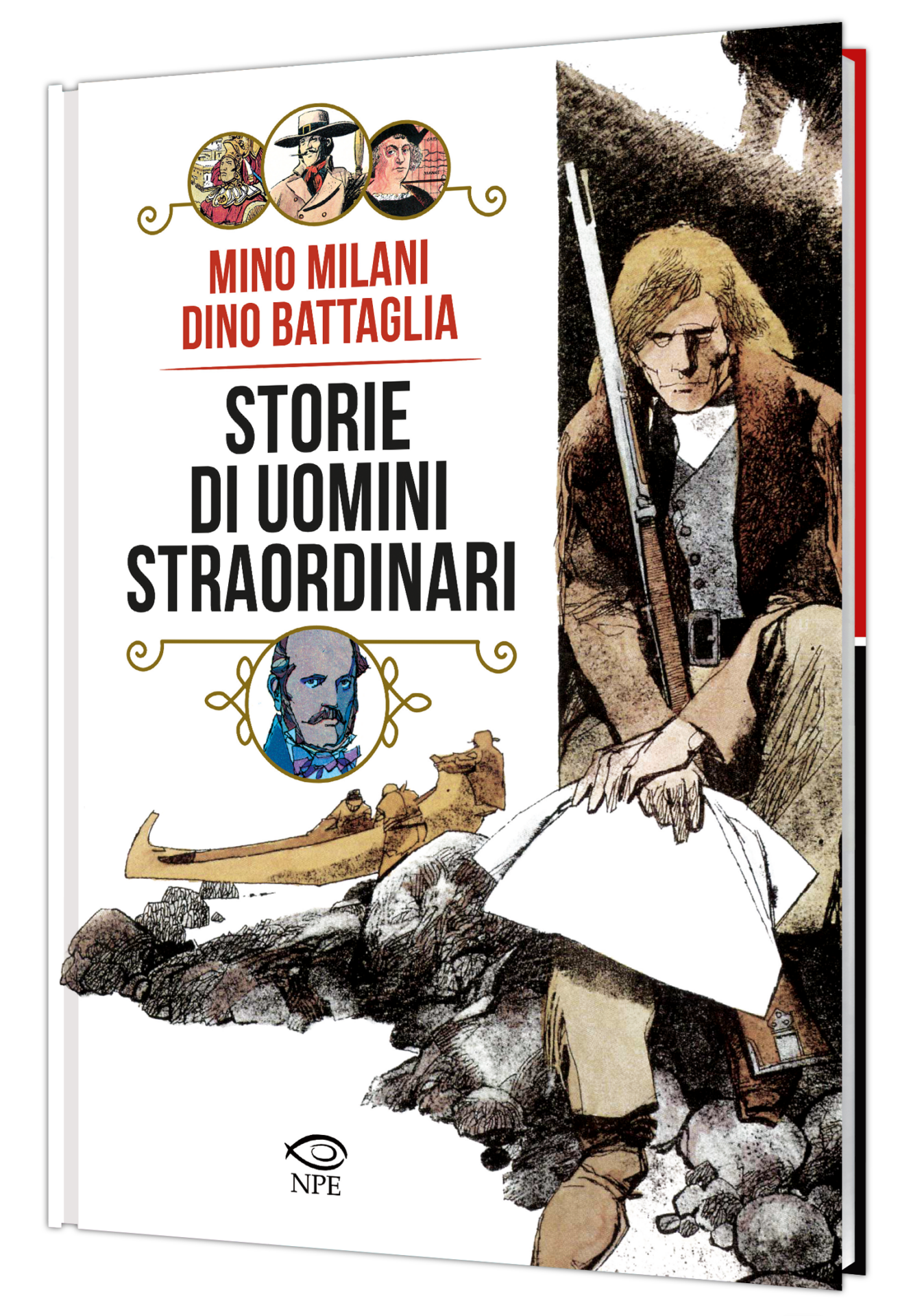 Nicola Pesce Dino Battaglia Storie di uomini straordinari fumetto