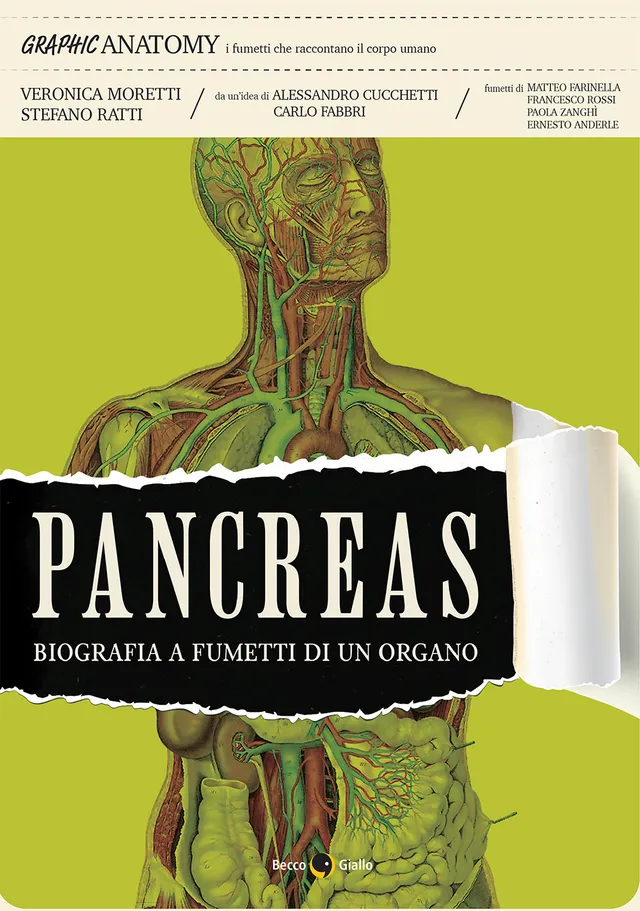 BeccoGiallo Graphic Journalism Pancreas fumetto 144 pagine brossura