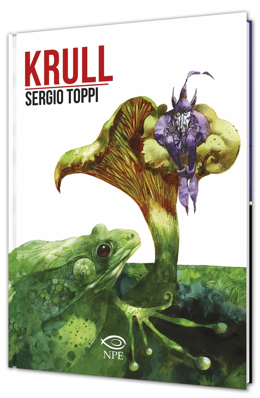 Nicola Pesce Maestri Krull fumetto fantasy volume brossurato