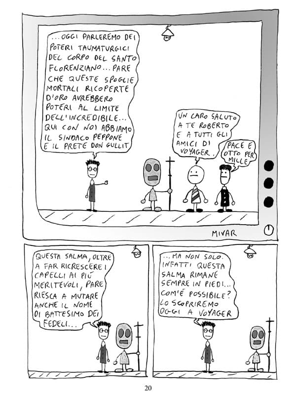 Nuvole in Tempesta Il nuovo romanzo di Dan Braun fumetto satira