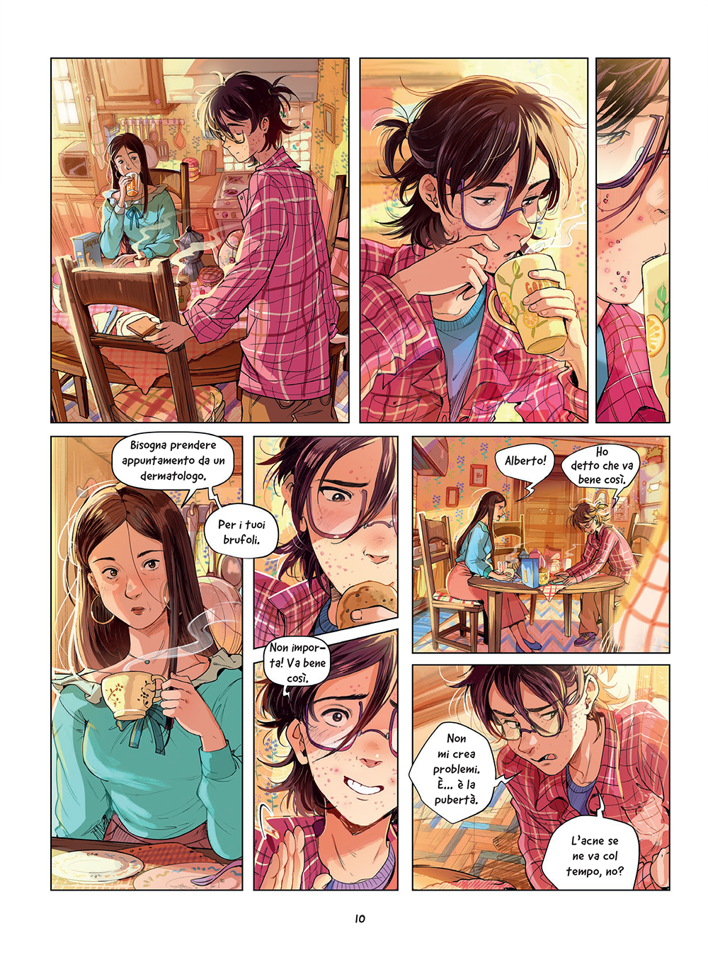 BeccoGiallo Kids School of Love 3 fumetto brossura colori