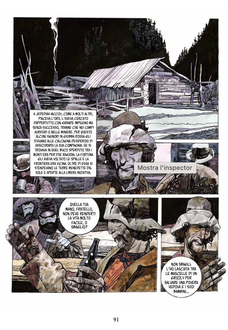 Nicola Pesce Maestri del Fumetto Colt Frontier fumetto brossurato