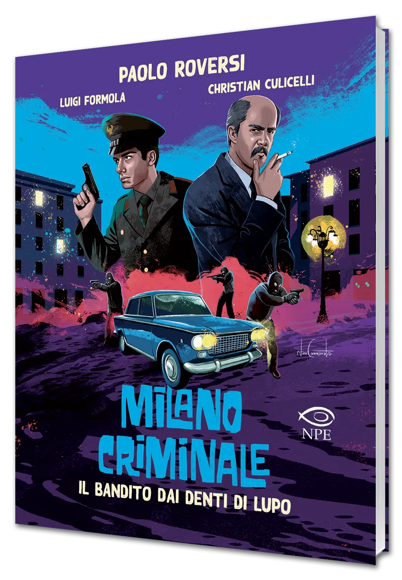 Nicola Pesce Nuvole Milano Criminale Bandito fumetto noir