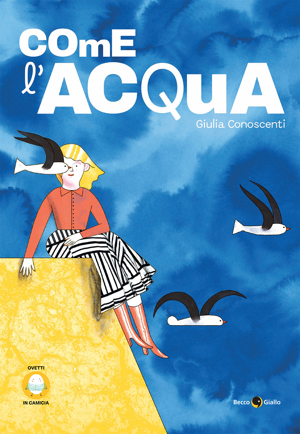 BeccoGiallo Kids Come l’acqua fumetto cartonato 72 pp bambini