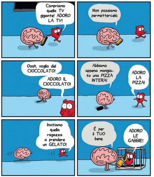 BeccoGiallo Webcomics Heart and Brain fumetto brossura 144 pp