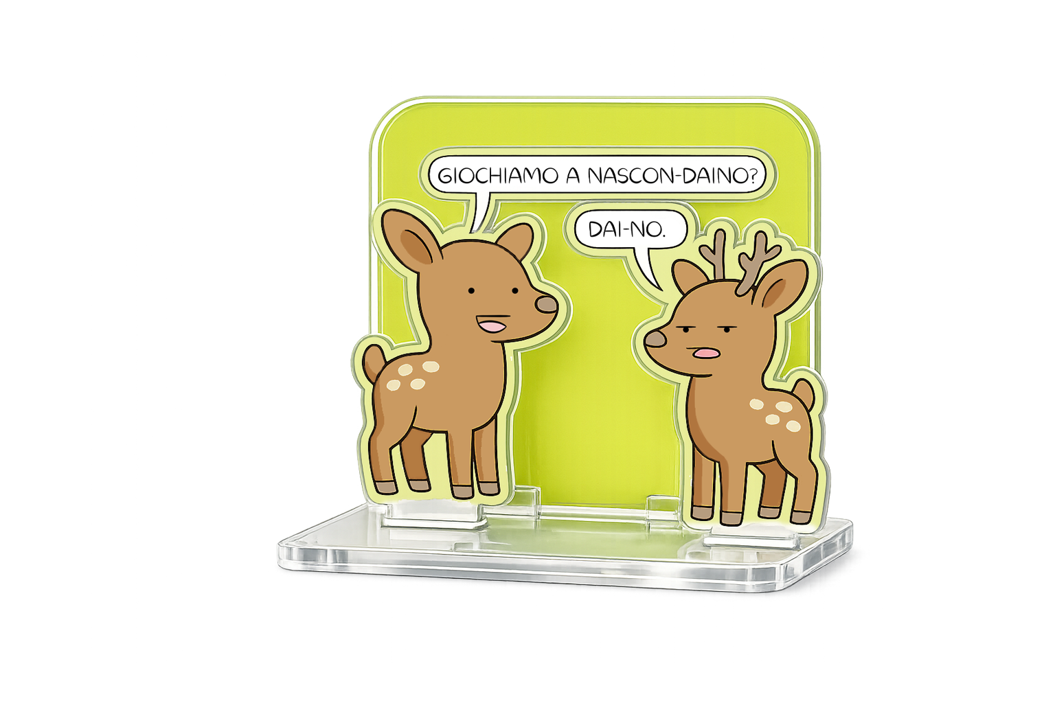 Tunuè Pera Toons Daino playset collezione gadget