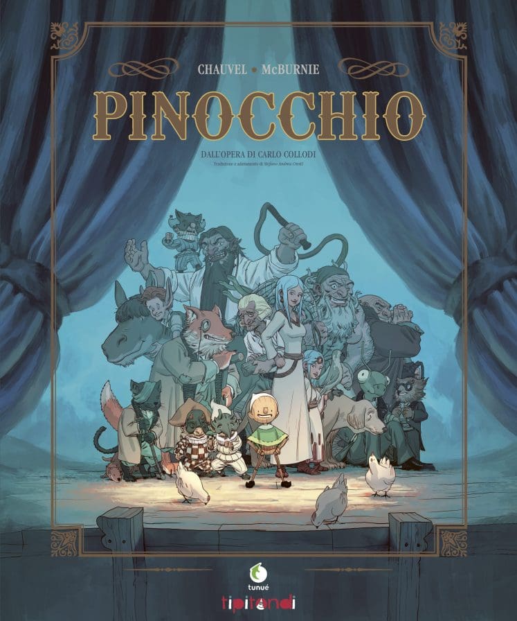 Tunuè Fumetti Kids Pinocchio fumetto bambini classico Collodi