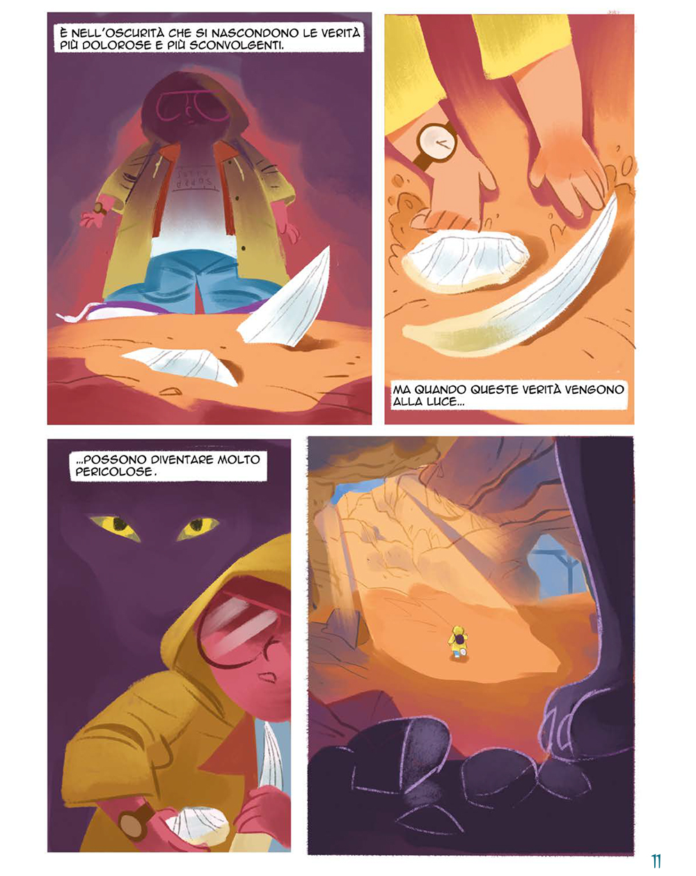 BeccoGiallo Kids Paleo Stories Ossa Misteriose fumetto 128 pp