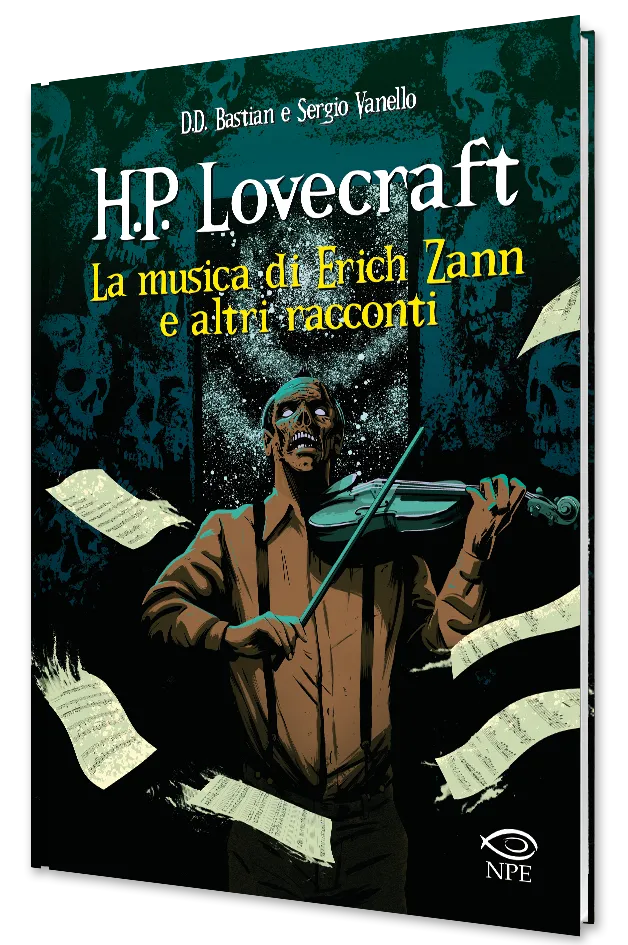 Nicola Pesce Lovecraft Musica di Erich Zann fumetto horror