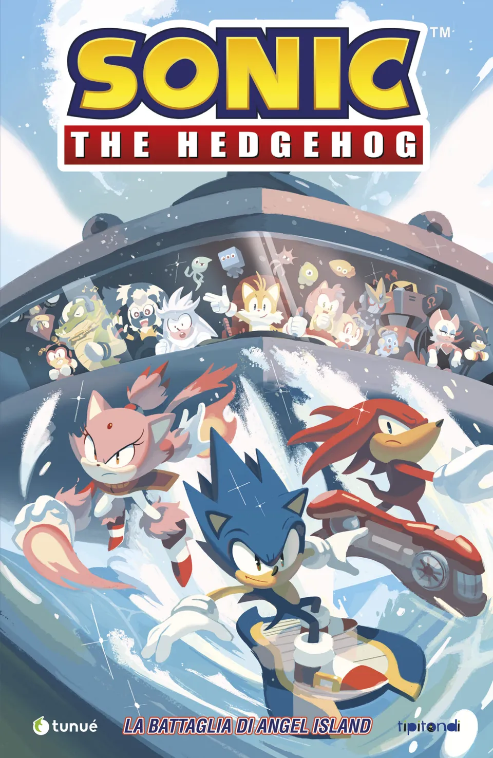 Tunuè Sonic Vol.3 Battaglia di Angel Island fumetto