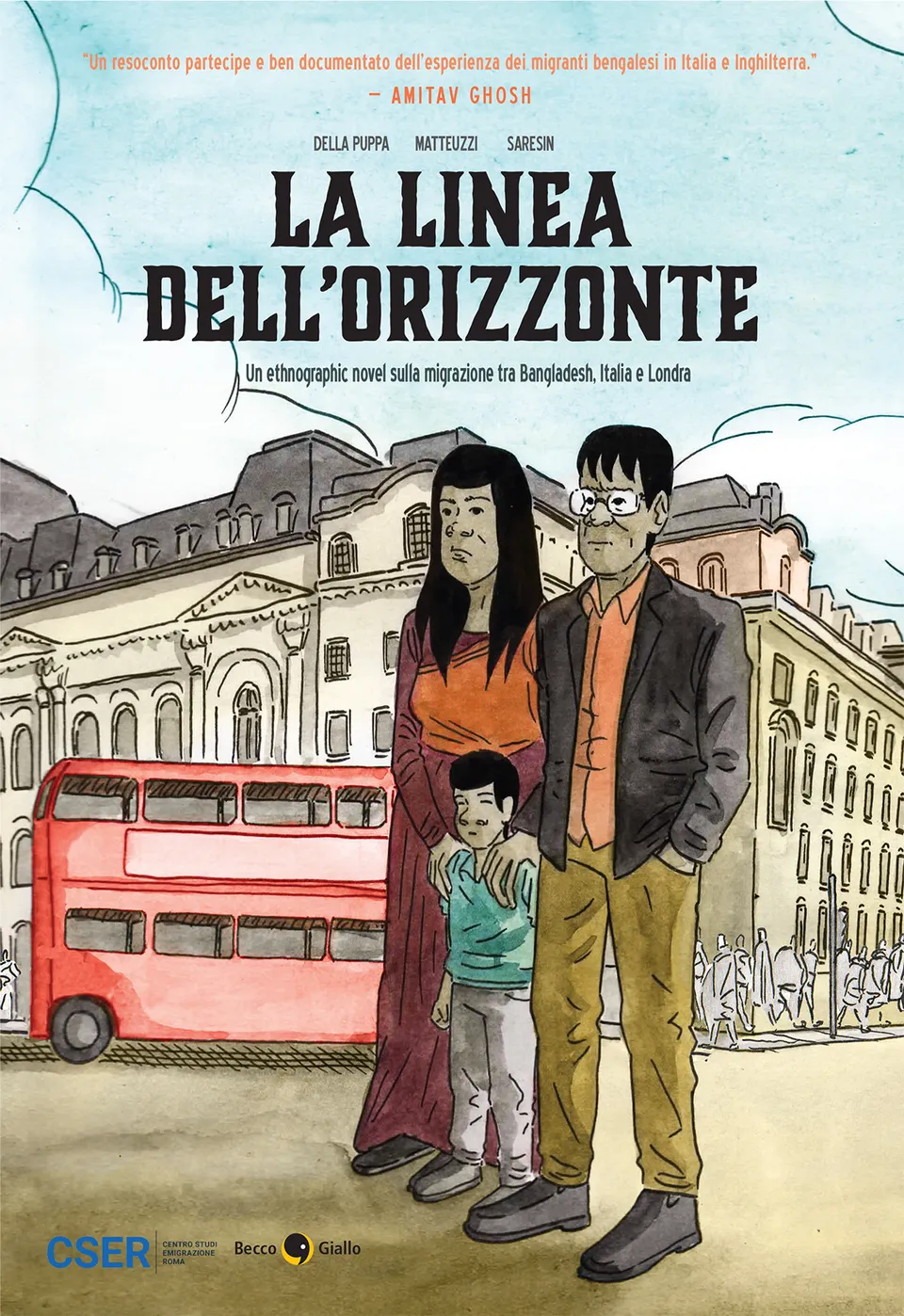 BeccoGiallo Graphic Journalism La linea orizzonte fumetto 168 pp