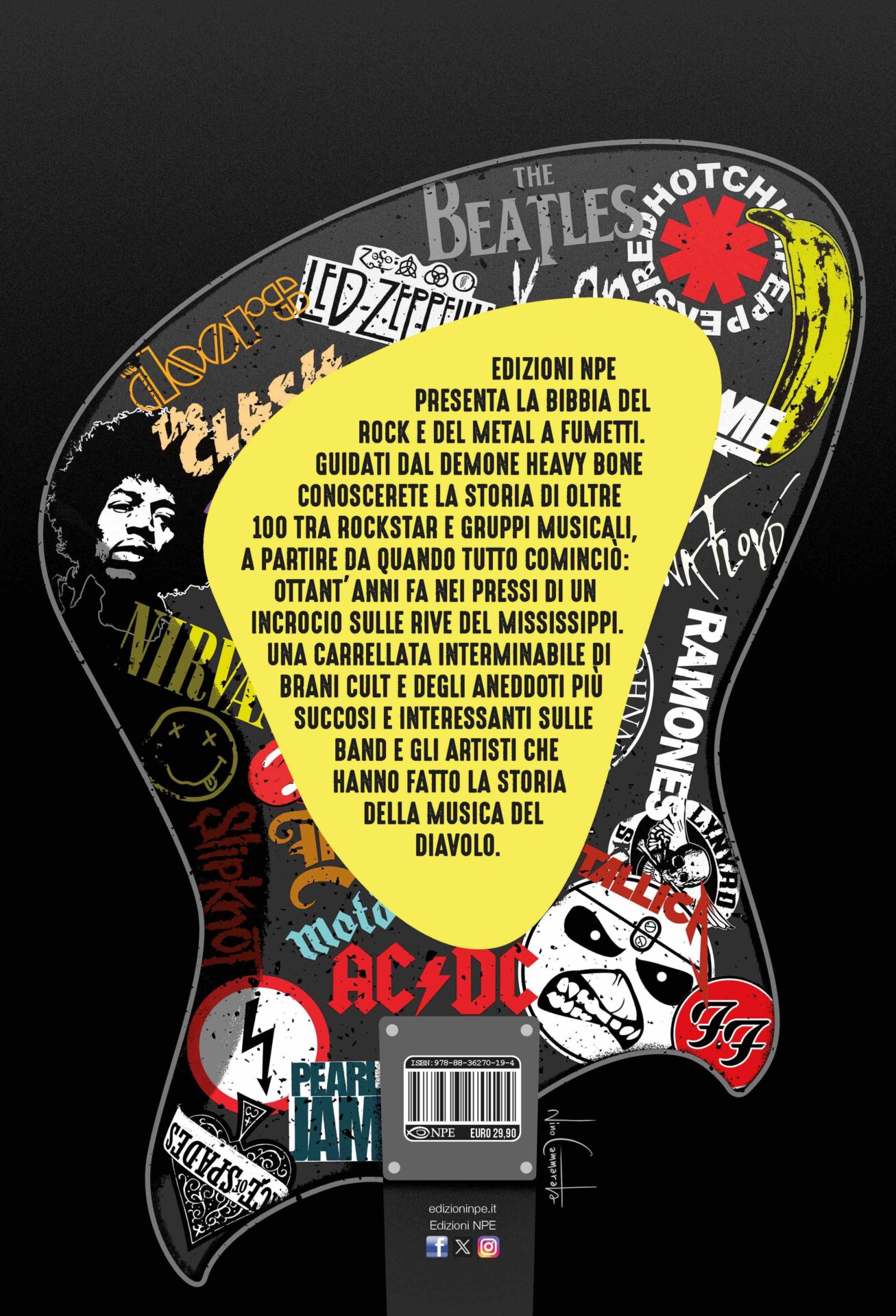 Nicola Pesce Music & Comics La grande storia rock fumetto omnibus
