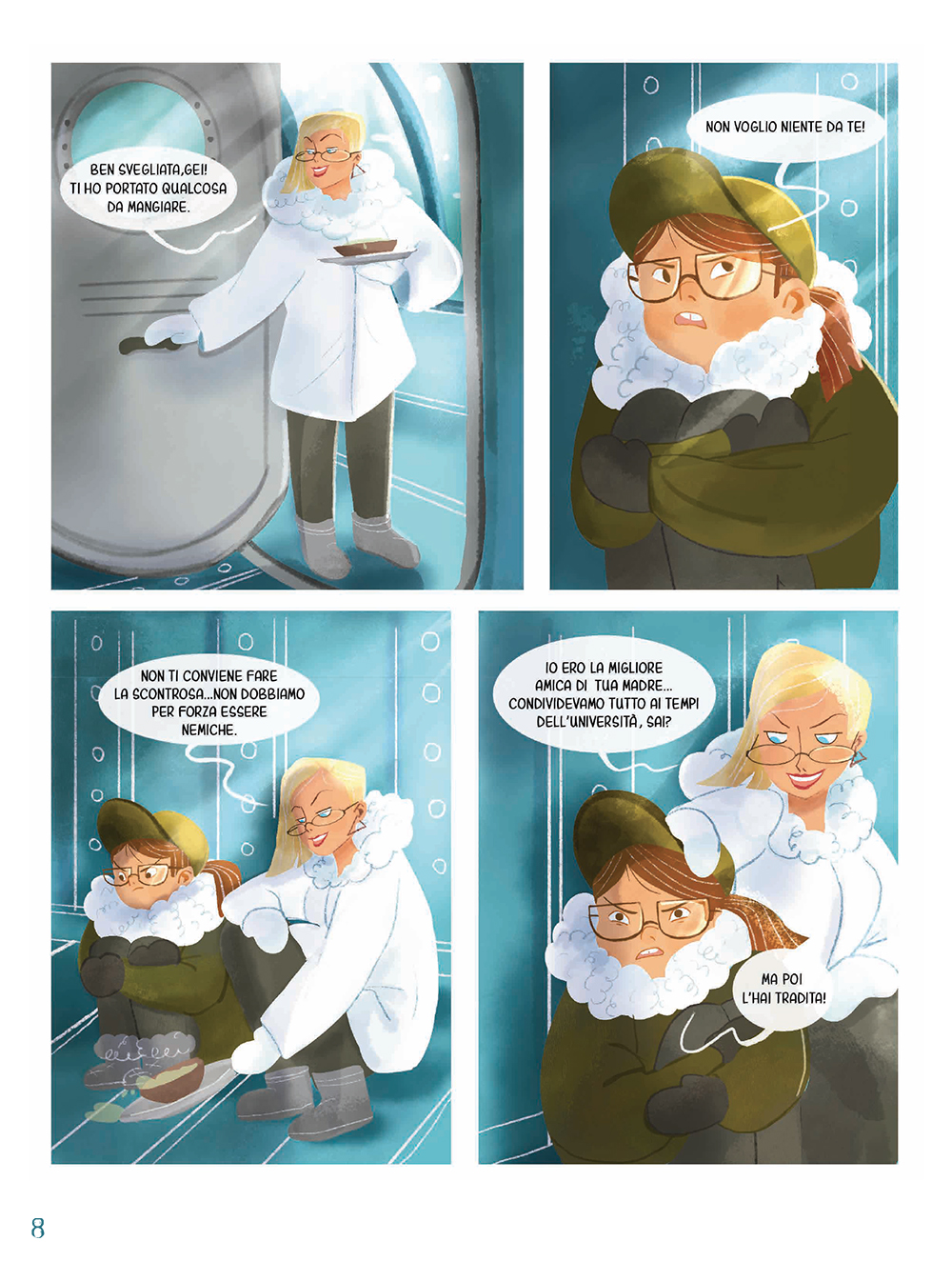 BeccoGiallo Kids Paleo Stories Estinzione fumetto 138 pp colori