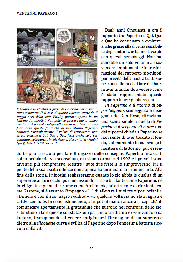 Ventenni Paperoni Ma leggi ancora Topolino? libro saggio Disney