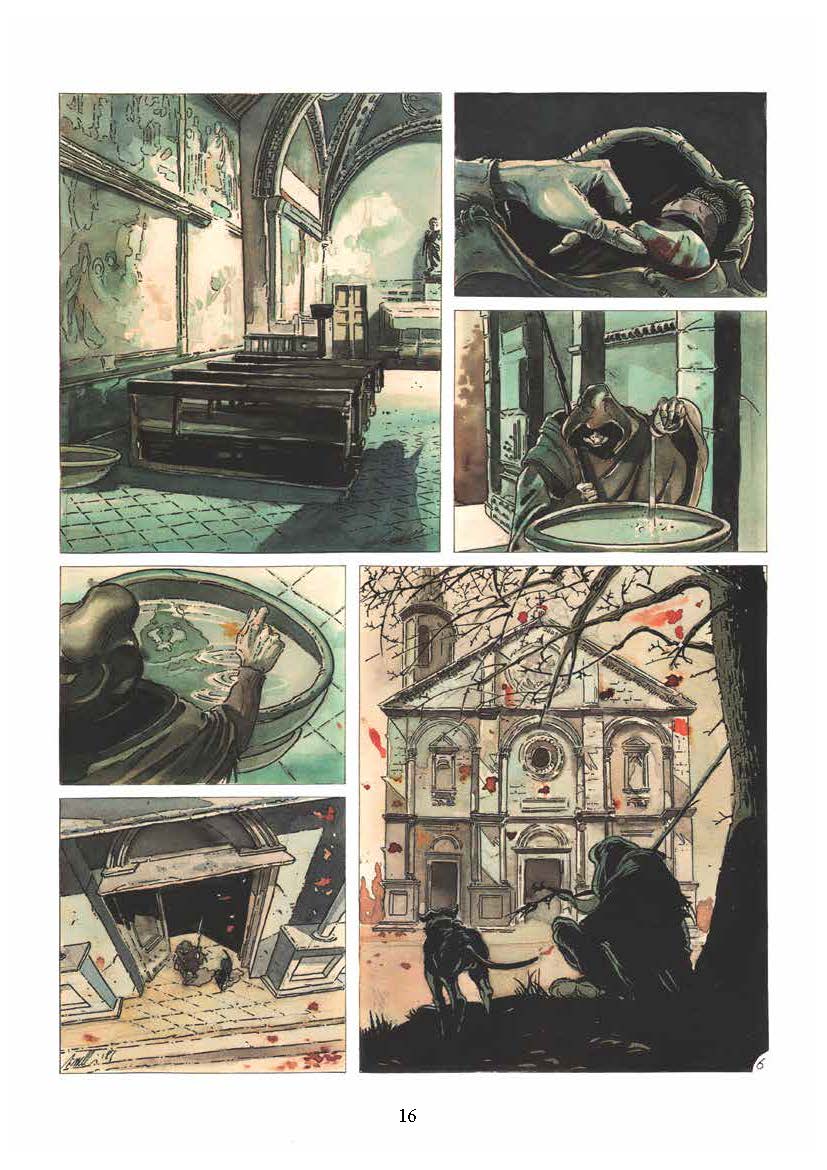 Nicola Pesce Maestri del Fumetto La Costellazione del Cane fumetto
