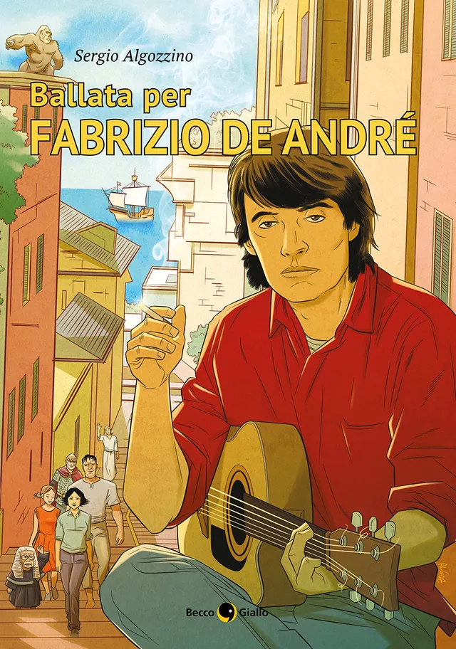 BeccoGiallo Biografie Ballata per Fabrizio De Andrè fumetto cartonato