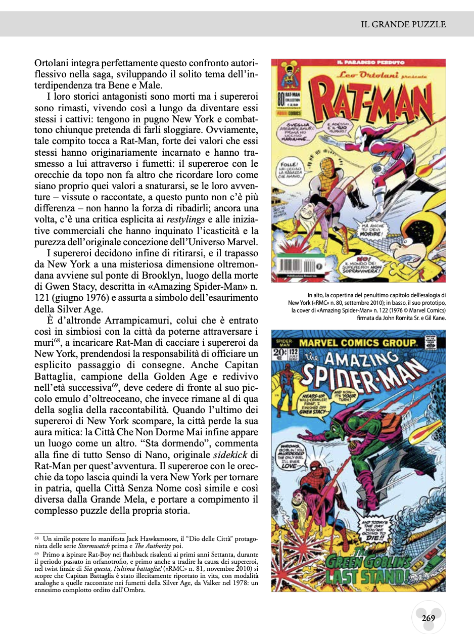 Nicola Pesce Saggistica Rat-man La scimmia il topo fumetto