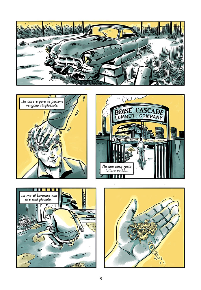 BeccoGiallo Biografie Carver Una storia fumetto 144 pp alette