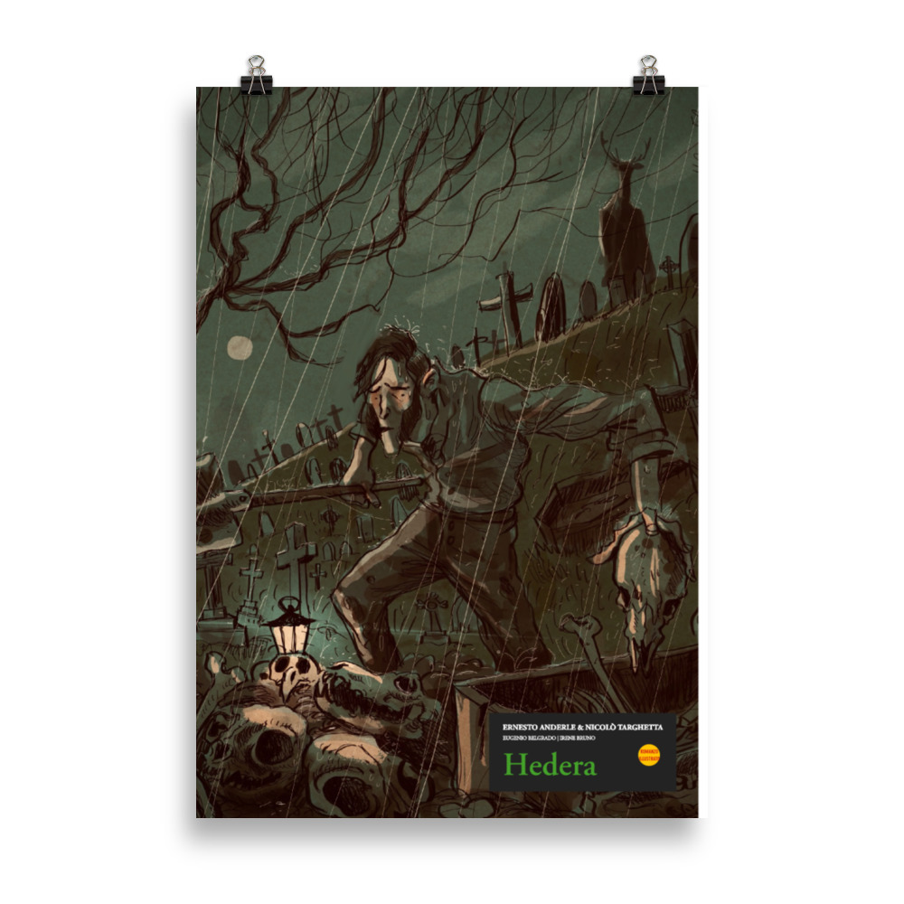 BeccoGiallo Merch Hedera poster A4 21x30 carta opaca