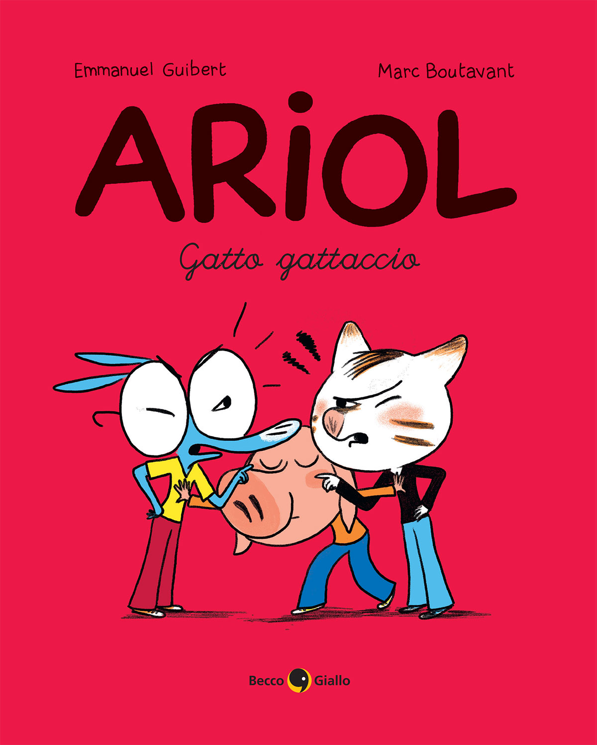 BeccoGiallo Kids Ariol Gatto gattaccio fumetto brossura 128 pp