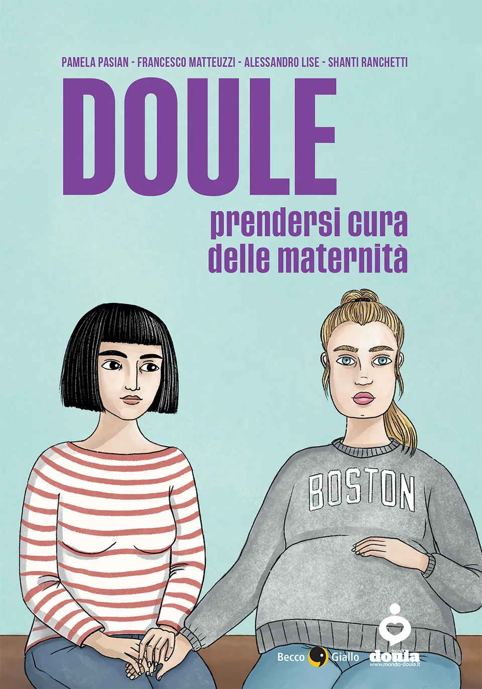 BeccoGiallo Doule maternità fumetto brossura 128 pagine colori