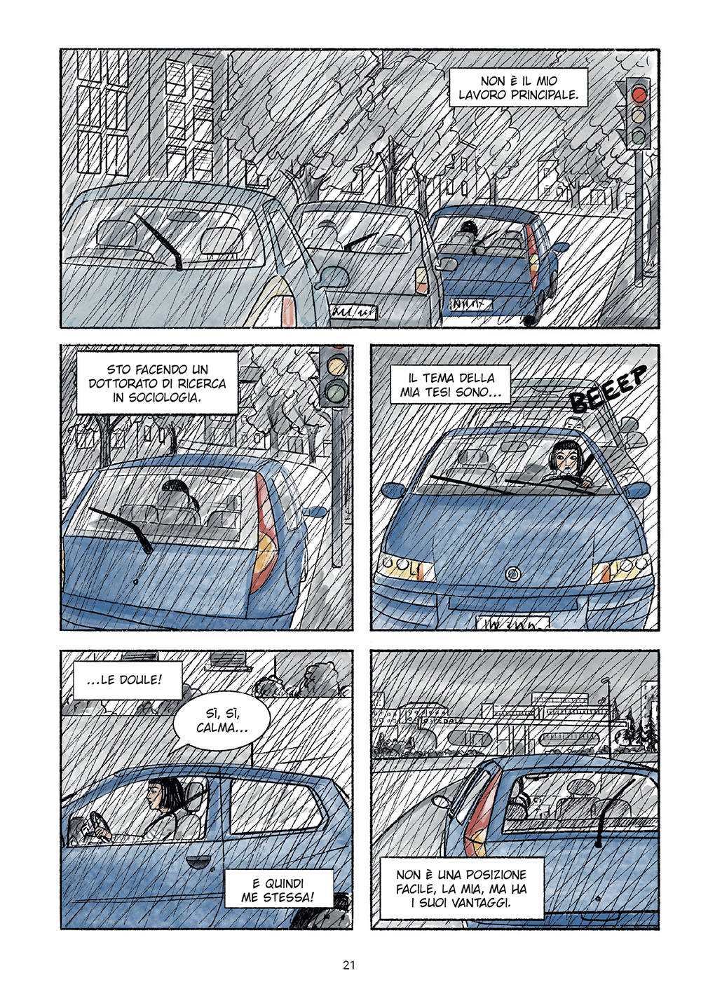 BeccoGiallo Doule maternità fumetto brossura 128 pagine colori
