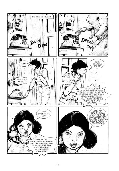 BeccoGiallo Graphic Journalism La scomparsa di Emanuela Orlandi fumetto 144 pp b/n