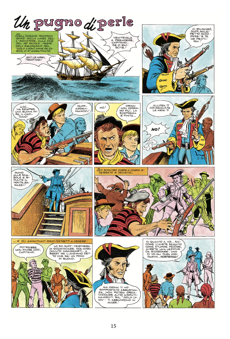 Nicola Pesce Franco Caprioli Letteratura di mare fumetto volume