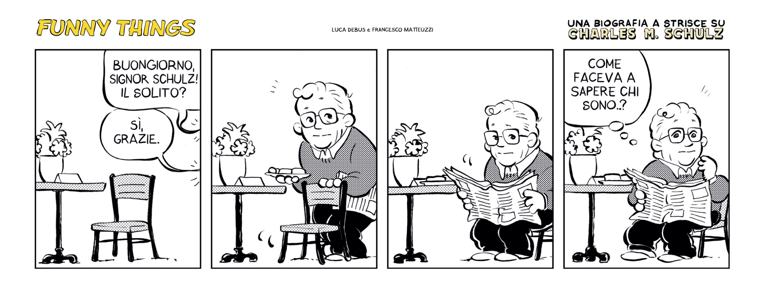 BeccoGiallo Biografie Funny Things – Una biografia a strisce su Charles M. Schulz fumetto 440 pp