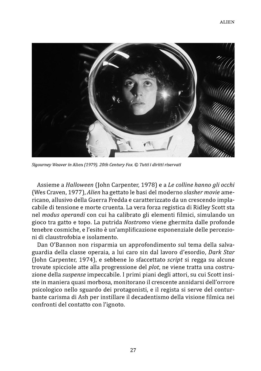Nicola Pesce Ridley Scott Cinema e Visioni libro brossurato