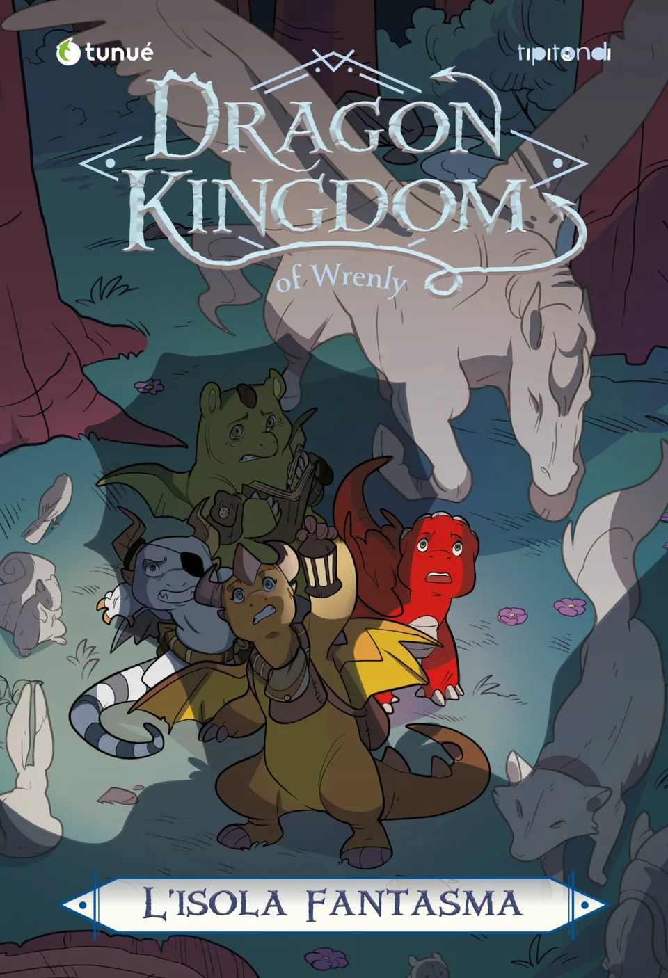Tunuè Dragon Kingdom of Wrenly Vol.4 libro L'Isola Fantasma