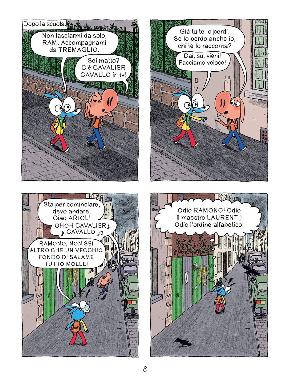 BeccoGiallo Kids Ariol Tremaglio fumetto bambini 128 pagine