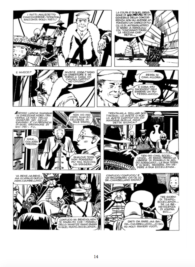 Nicola Pesce Attilio Micheluzzi Rosso Stenton Integrale fumetto