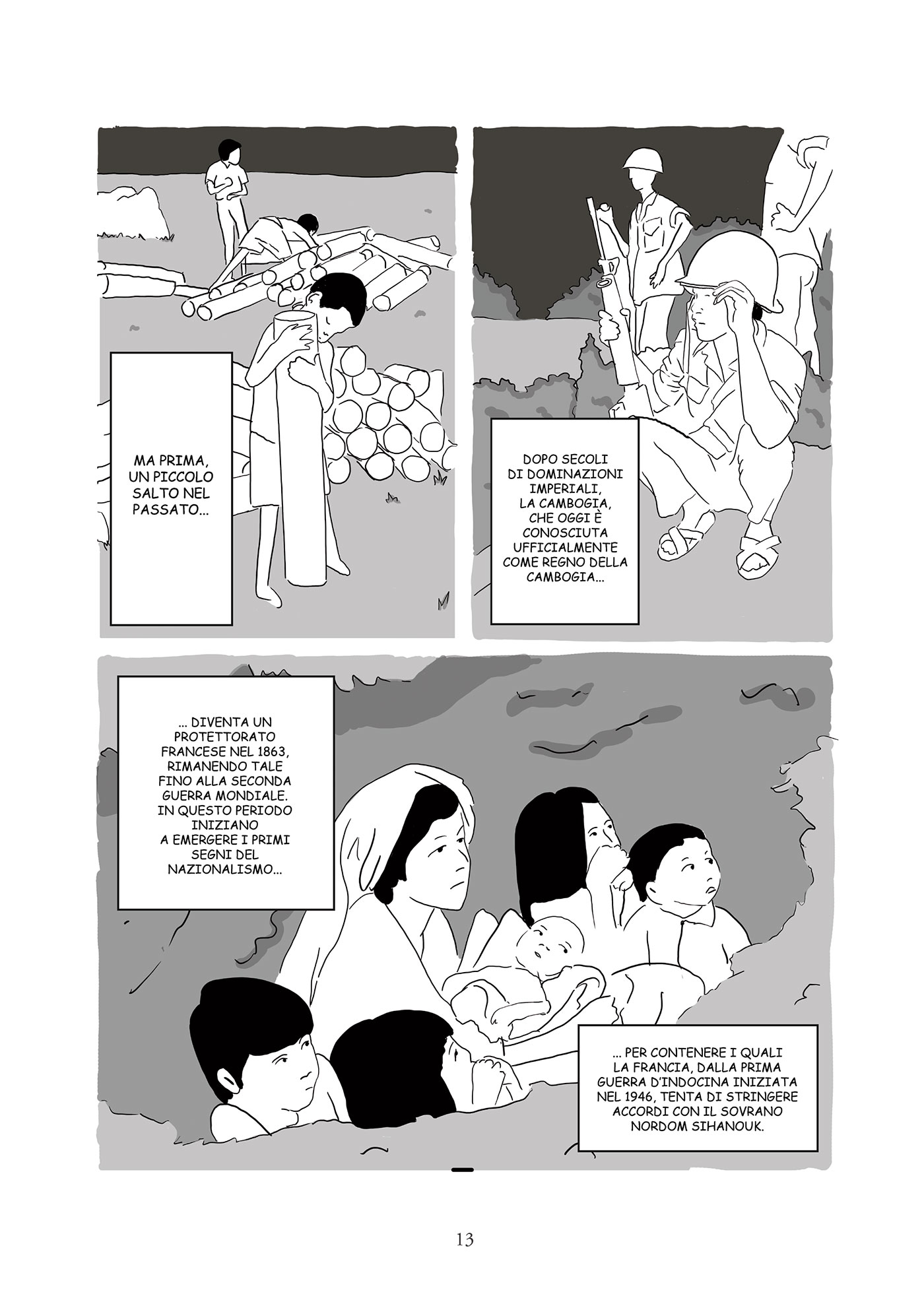 BeccoGiallo Graphic Journalism Un’altra via per la Cambogia fumetto brossura